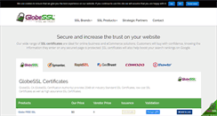 Desktop Screenshot of globessl.com